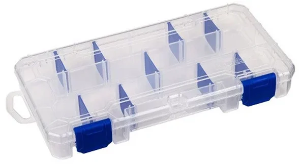 Коробка пласт. 3003ZM Flambeau (2 фикс.,9 зйомн.перег.) 23,2х12,7х3,2см Коробка пласт. 3003ZM Flambeau (2 фикс.,9 зйомн.перег.) 23,2х12,7х3,2см