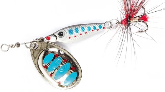 Блешня оберталка LJ TRIAN BLADE ROUND 6.0г / 006 Блешня оберталка LJ TRIAN BLADE ROUND 6.0г / 006