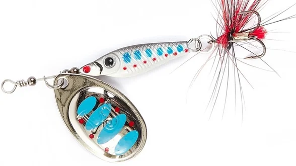 Блешня оберталка LJ TRIAN BLADE ROUND 6.0г / 006