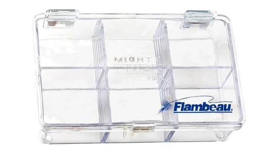 Коробка пласт. 6206CL Flambeau 12,1х8,25х3,17см Коробка пласт. 6206CL Flambeau 12,1х8,25х3,17см