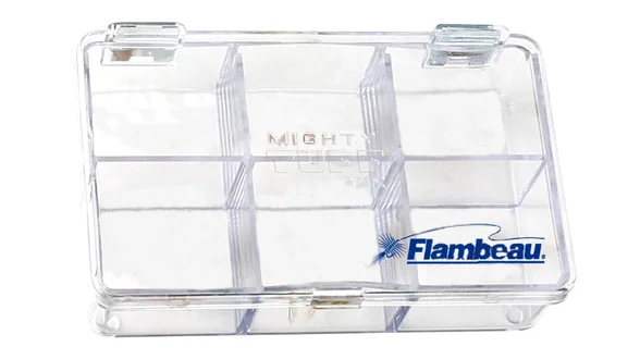 Коробка пласт. 6206CL Flambeau 12,1х8,25х3,17см