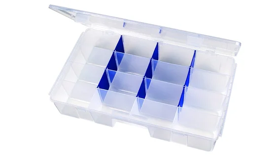 Коробка пласт. 7004R Flambeau (6 фикс.,9 зйомн.перег.) 41х24,8х7,9см Коробка пласт. 7004R Flambeau (6 фикс.,9 зйомн.перег.) 41х24,8х7,9см