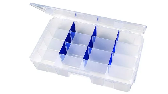 Коробка пласт. 7004R Flambeau (6 фикс.,9 зйомн.перег.) 41х24,8х7,9см Коробка пласт. 7004R Flambeau (6 фикс.,9 зйомн.перег.) 41х24,8х7,9см