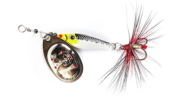 Блешня оберталка LJ TRIAN BLADE ROUND 9.0г / 004 Блешня оберталка LJ TRIAN BLADE ROUND 9.0г / 004