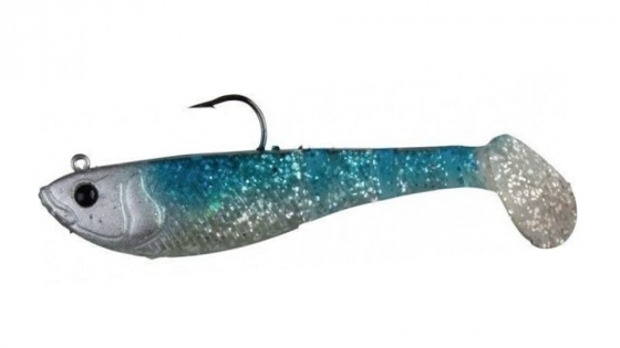 Віброхвіст SG Soft 4Play Shad 7.2cm 8g  02-Blue Silver NL 3pcs АКЦІЯ!!!!!!!!!!!