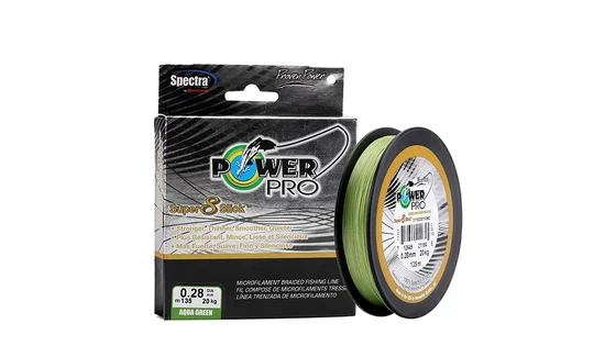 фото Шнур Power Pro Super 8 Slick 135m Aqua Green 0.13mm 8kg/18lb 2266.78.84 | trofey.shop фото Шнур Power Pro Super 8 Slick 135m Aqua Green 0.13mm 8kg/18lb 2266.78.84 | Трофей