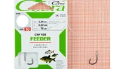 Гачок з повідцем Cobra FEEDER (сер.CNF100/ 004) *10шт. Гачок з повідцем Cobra FEEDER (сер.CNF100/ 004) *10шт.
