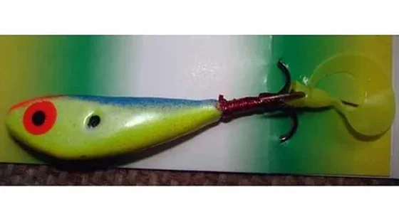 Блешня бокоплав 13 г., хвіст - твістер TRITON