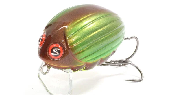 Воблер плаваюч. SALMO BASS BUG 5,5 / GBG Воблер плаваюч. SALMO BASS BUG 5,5 / GBG