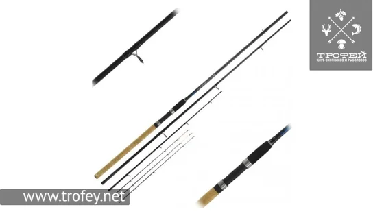 фото Фидер Sensas Silver Fish Rod 3,9 м 32.40.40 | Трофей
