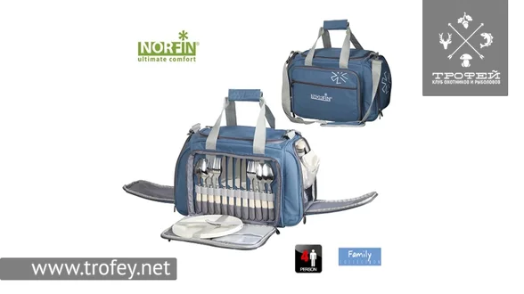 Термосумка Norfin FORSSA NFL с посуд. на 6 персон Термосумка Norfin FORSSA NFL с посуд. на 6 персон