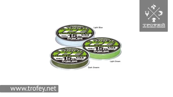 фото Шнур Sunline New Super PE 150м (голуб.) #0.4/0.104мм 4LB/2кг 1658.08.80 | Трофей