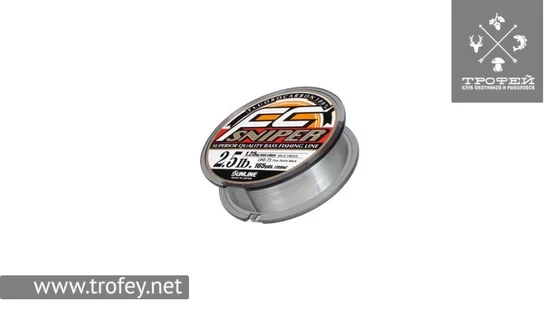 фото Флюорокарбон Sunline FC Sniper HG 150м 2LB 0,128мм 1658.03.49 | trofey.shop фото Флюорокарбон Sunline FC Sniper HG 150м 2LB 0,128мм 1658.03.49 | Трофей