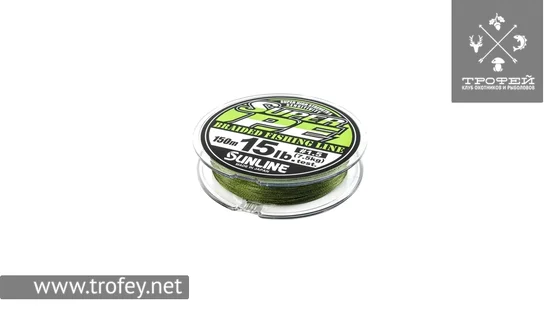 фото Шнур Sunline New Super PE 150м (темн-зел.) #2.0/0.235мм 20LB/10кг 1658.08.95 | Трофей