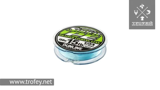 фото Шнур Sunline Super PE BlueBird special 150м (голуб.) 0.128мм 6LB/3кг 1658.05.52 | Трофей