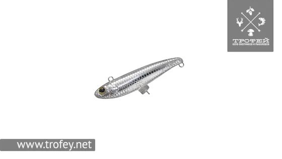 Воблер Jackall Dartrun Shobokure silver