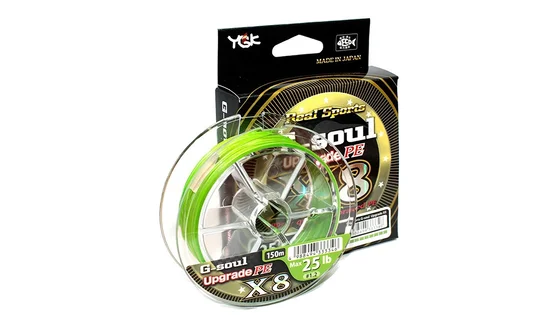 фото Шнур YGK G-Soul X8 Upgrade 150m #0.6/14lb ц:салатовый 5545.00.39 | trofey.shop фото Шнур YGK G-Soul X8 Upgrade 150m #0.6/14lb ц:салатовый 5545.00.39 | Трофей