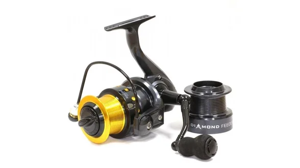 Котушка безінерц. Salmo Diamond FEEDER 6 (307g/5,2:1/5+1) 50FD Котушка безінерц. Salmo Diamond FEEDER 6 (307g/5,2:1/5+1) 50FD