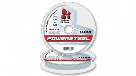 Жилка моно. Salmo Hi-Tech POWERSTEEL  100/015 *10